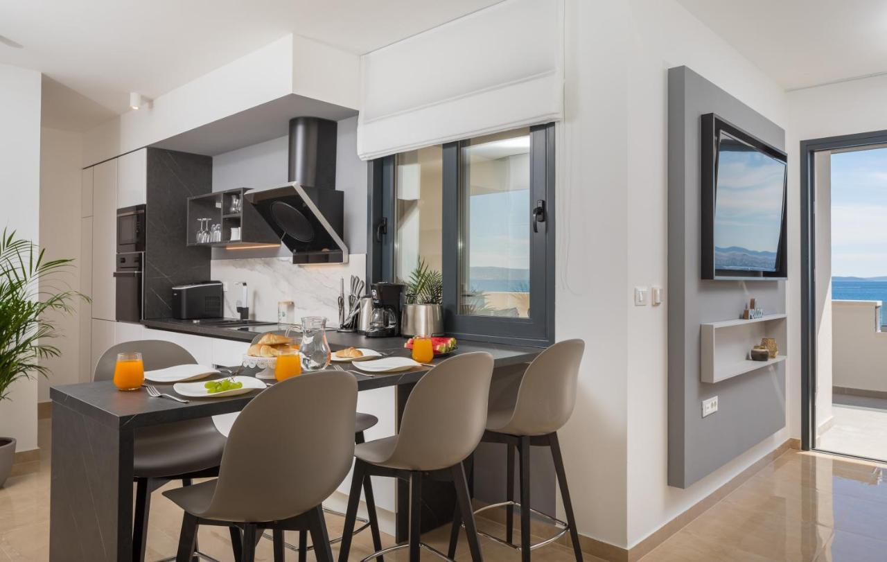 Villa Four Brothers - Penthouse Suite Podstrana Dış mekan fotoğraf