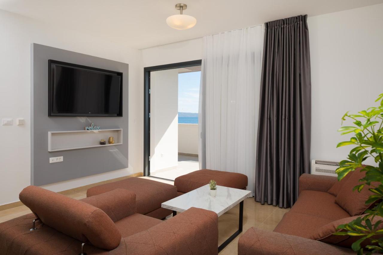Villa Four Brothers - Penthouse Suite Podstrana Dış mekan fotoğraf